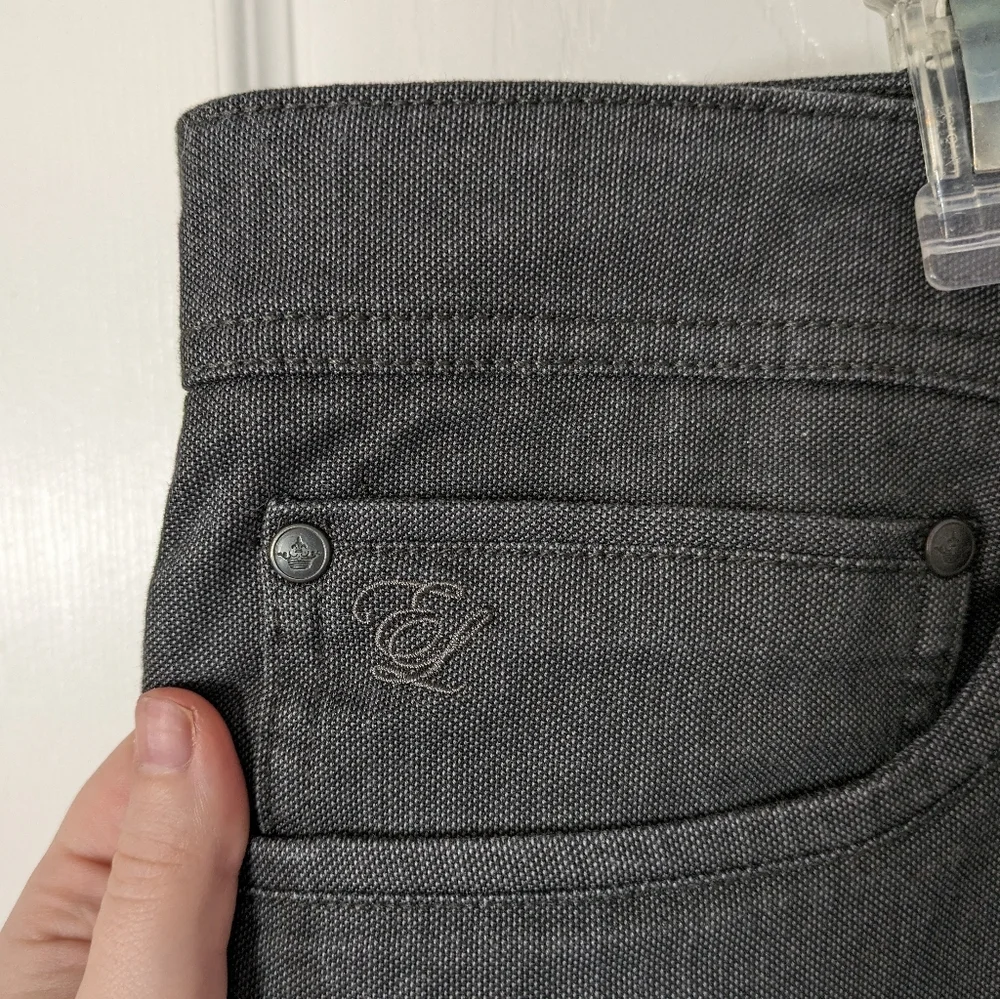 English Laundry Dark Gray Cotton Classic Chino Khakis Size‎ 40 × 30